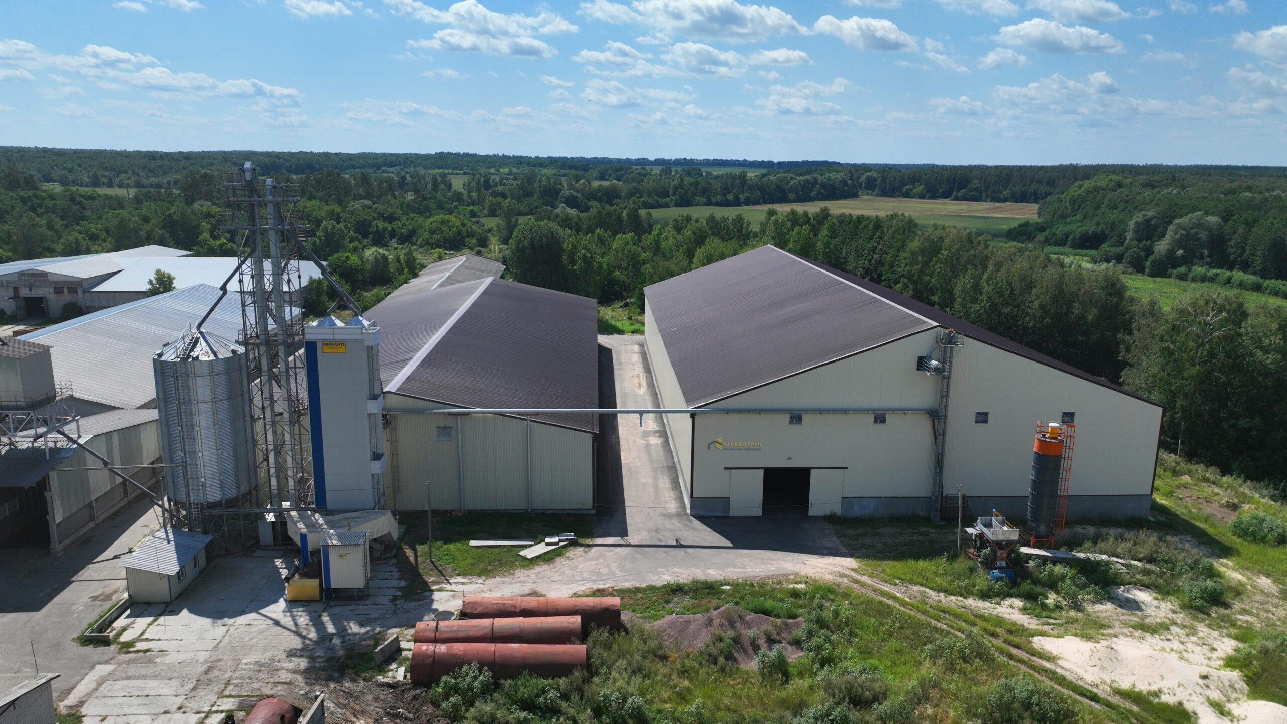 Зерносховища з автоматизацією